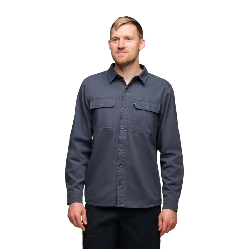 Black Diamond Mountain Canvas chemise manches longues coton bio