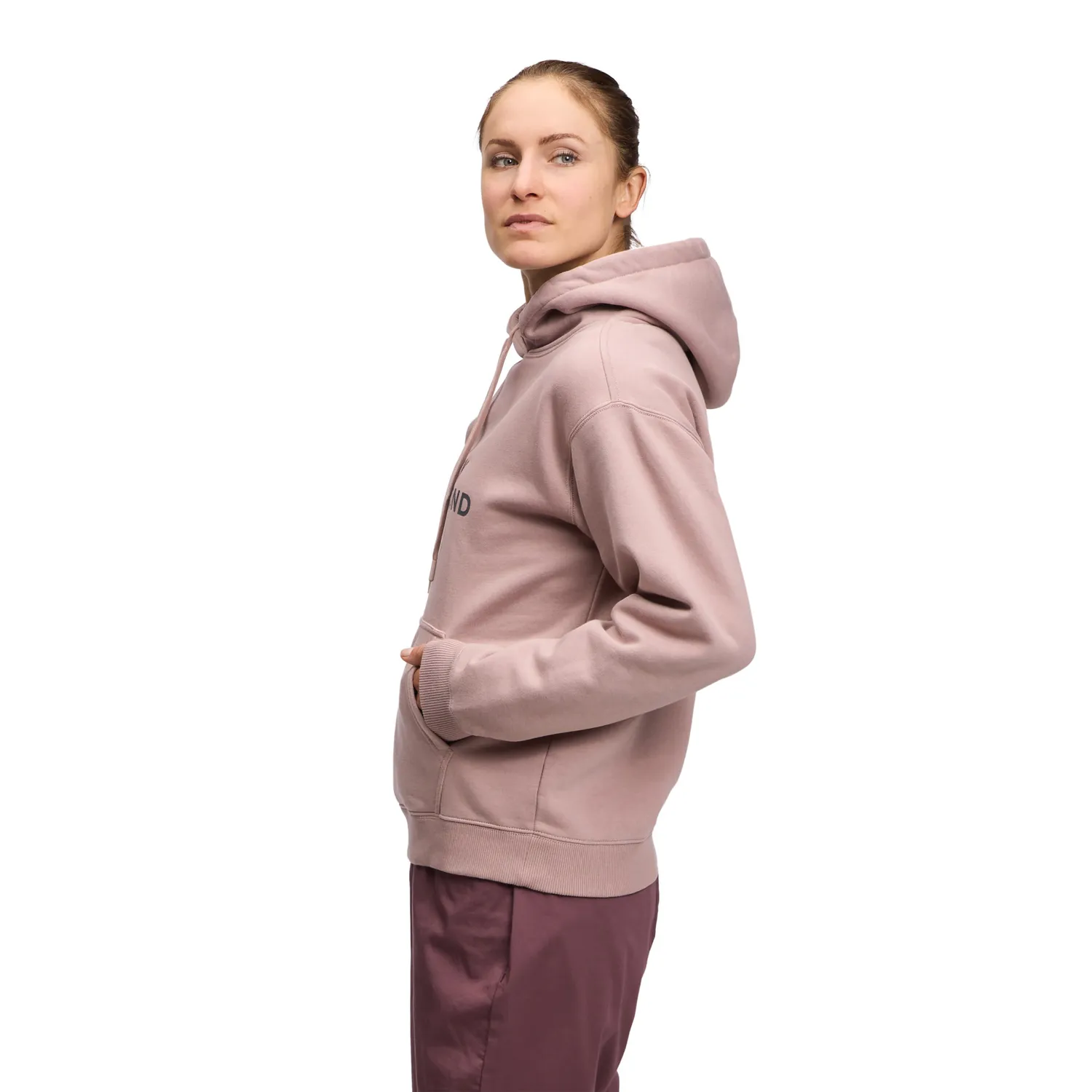 Black Diamond Mini Stacked Pullover Hoody sweat femme
