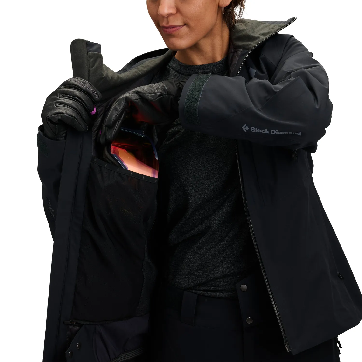Black Diamond Recon veste shell isolée femme