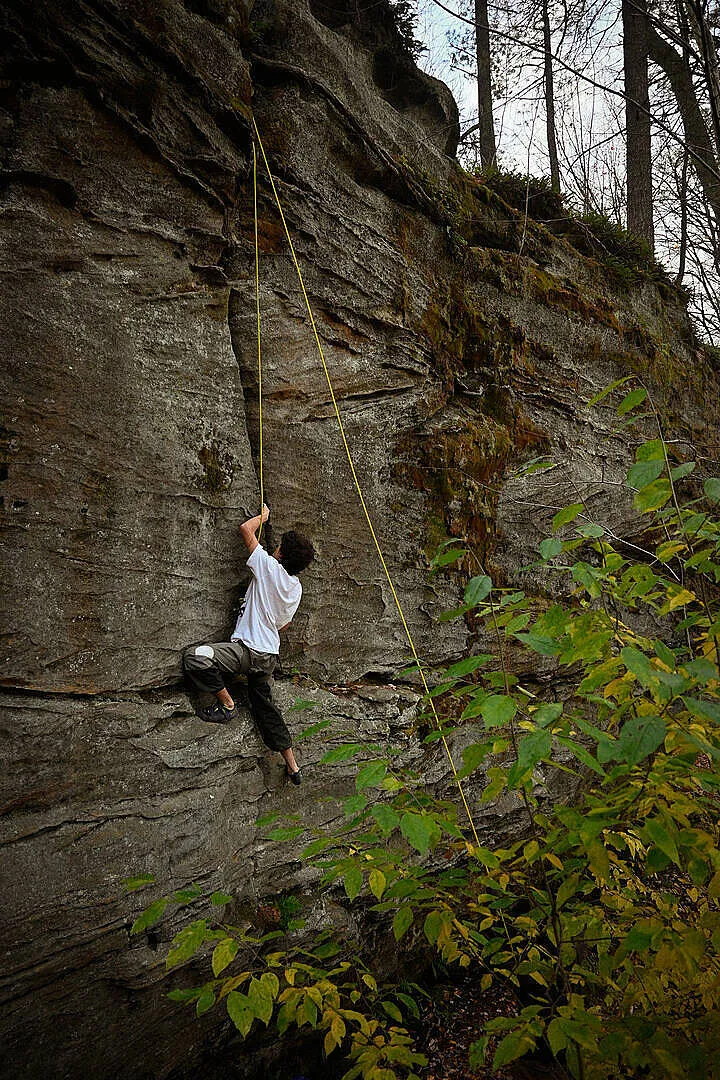 Black Diamond 9.4 corde d’escalade repère milieu