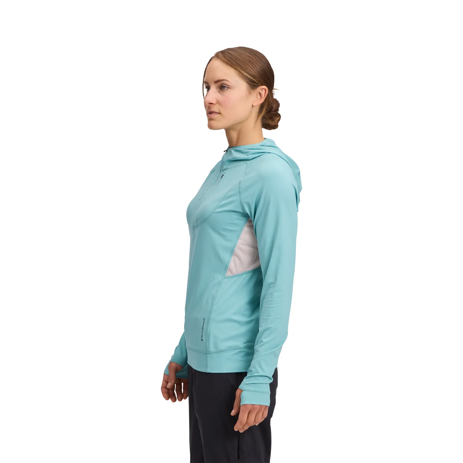 Black Diamond Alpenglow Pro Hoody sweat anti-UV femme