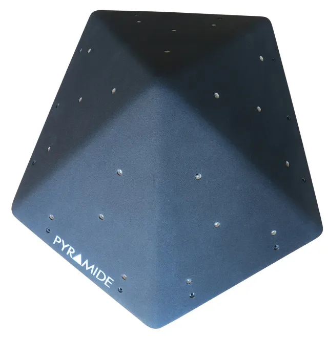 Pyramide Penta volume escalade bois taille XL toit