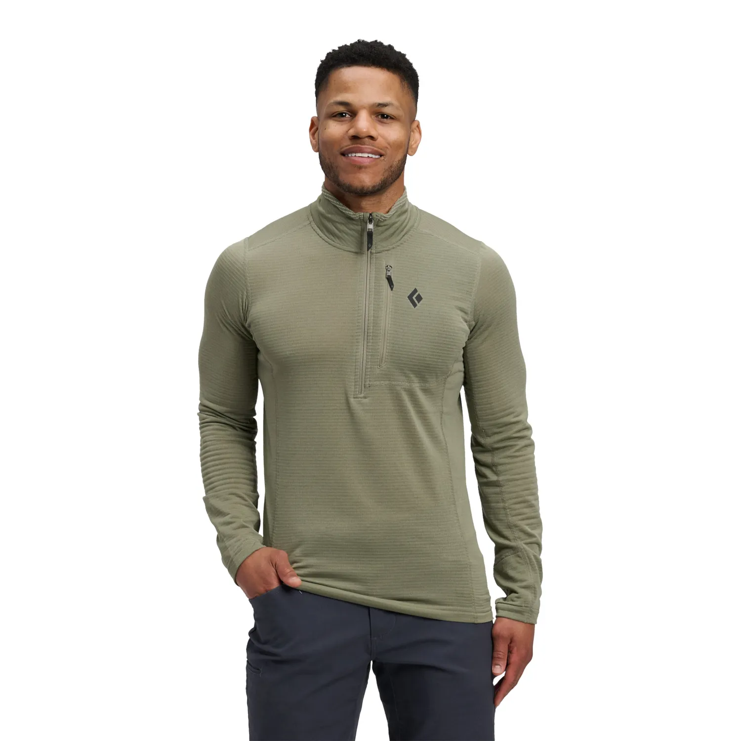 Black Diamond Coefficient LT Quarter Zip pull homme polaire
