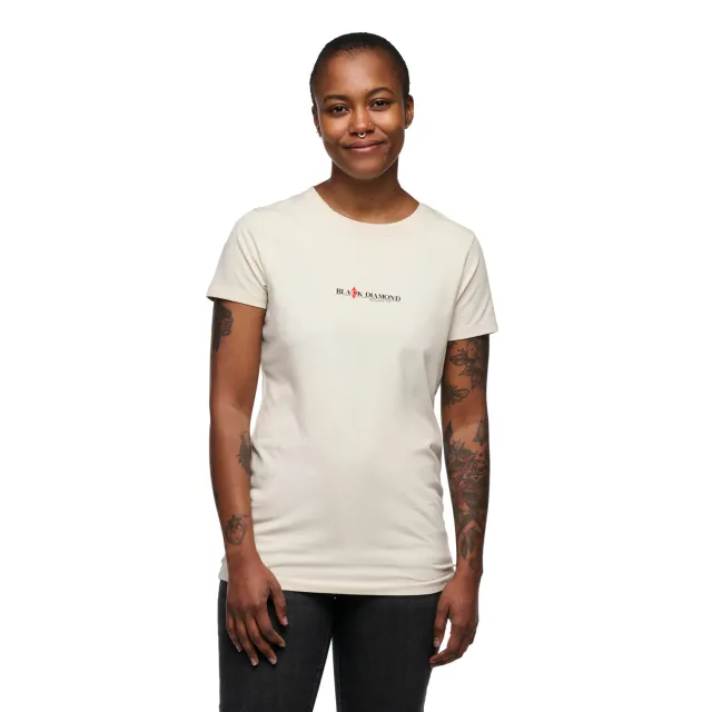 Black Diamond Heritage Wordmark Tee 2nds t-shirt femme