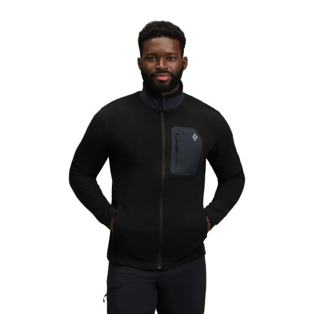 Black Diamond Rift veste polaire homme zippée recyclée