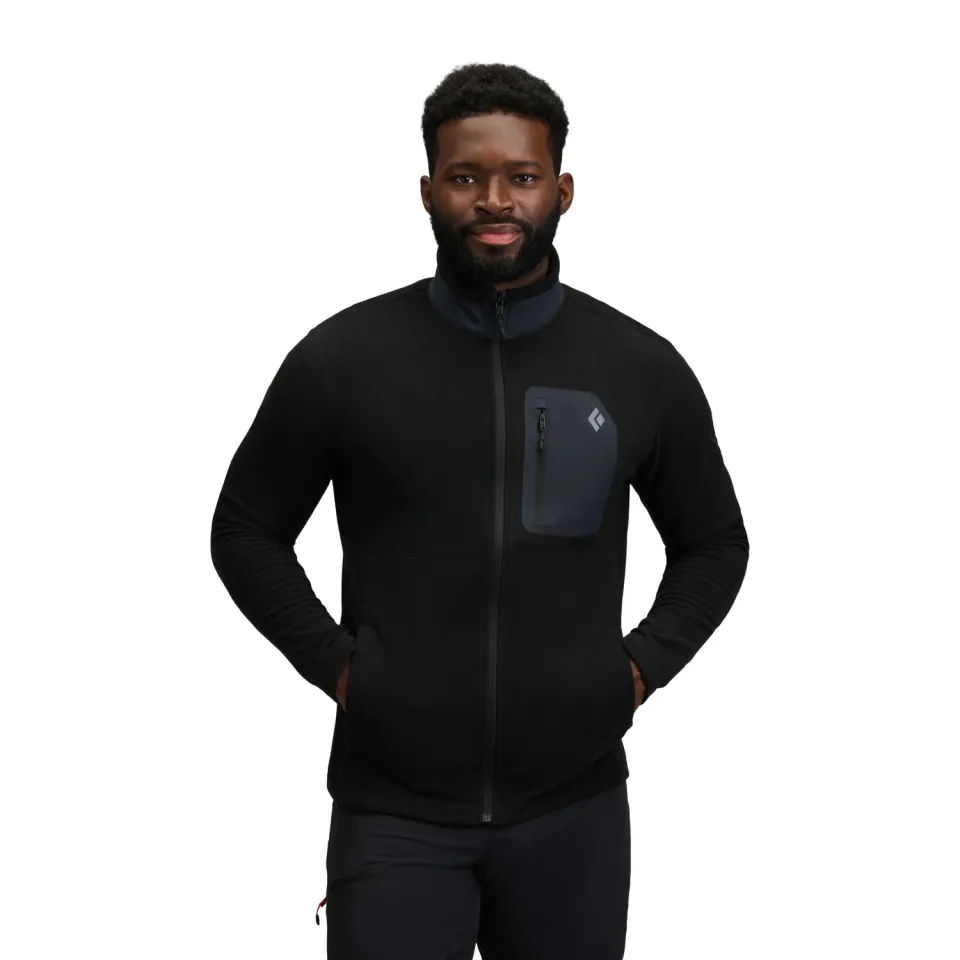 Black Diamond Rift veste polaire homme zippée recyclée