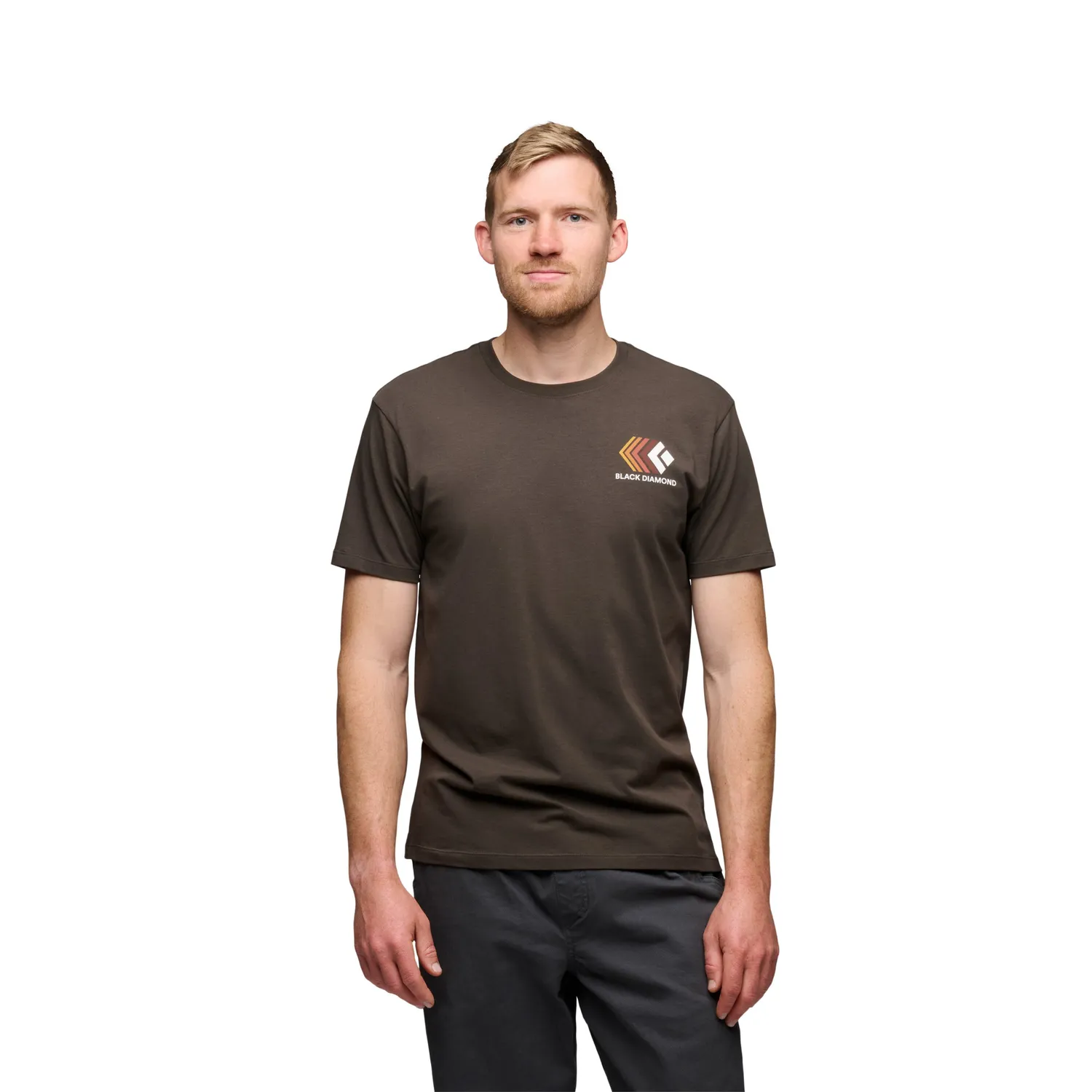 Black Diamond Faded t-shirt homme manche courte coton bio