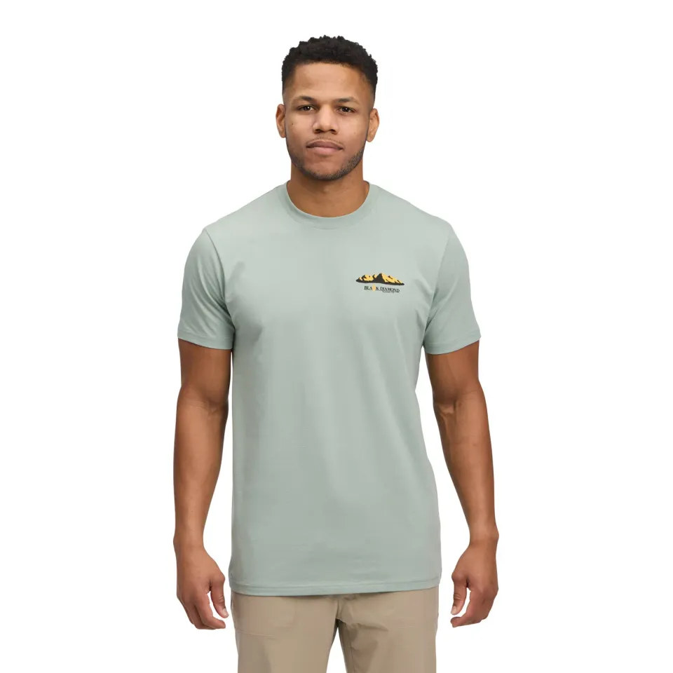 Black Diamond Mountainscape t-shirt escalade coton bio