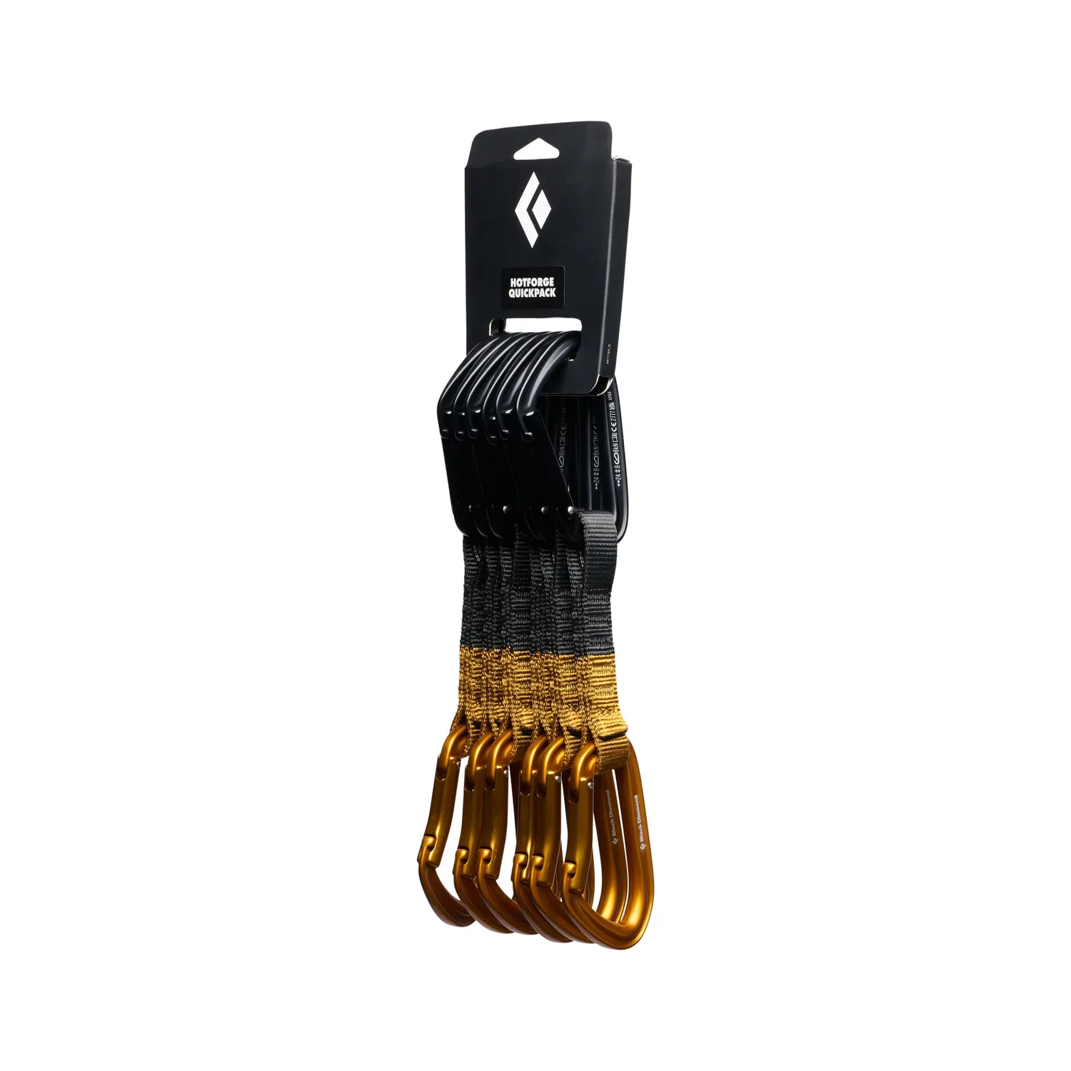 Black Diamond HotForge Quickpack 12 cm dégaine escalade lot 6
