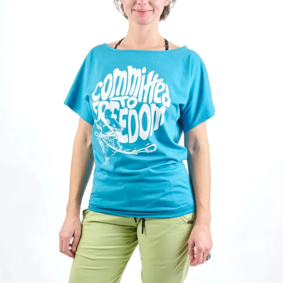 Nograd Commited to Freedom t-shirt femme