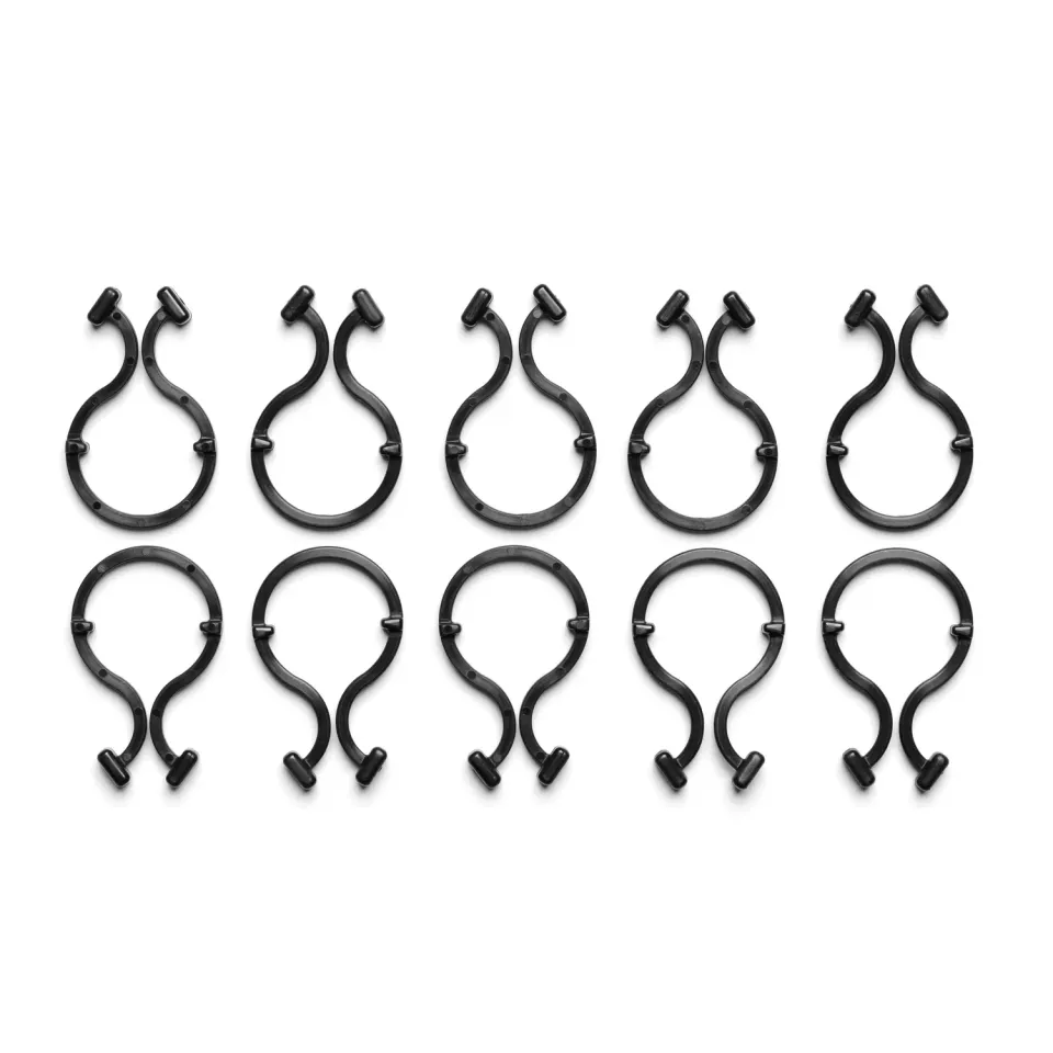 Black Diamond Bibler clips tente lot de 10