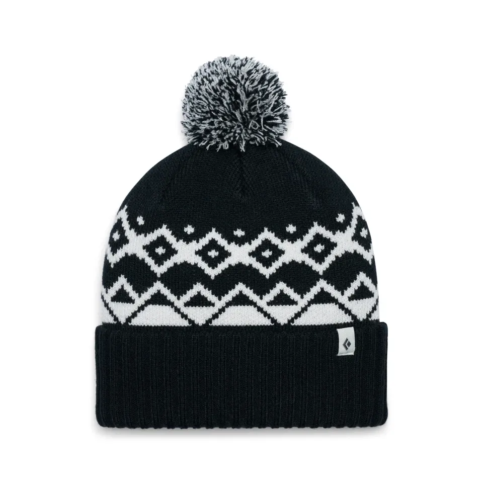 Black Diamond Tom Pom bonnet chaud iconique